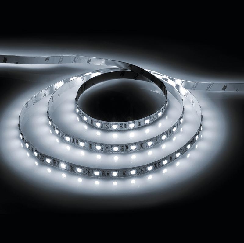 Лента светодиодная, 60SMD(5050)/m 14.4W/m 12V 5m 4000К, LS606 | 41447 | FERON — фото 1 | Sento