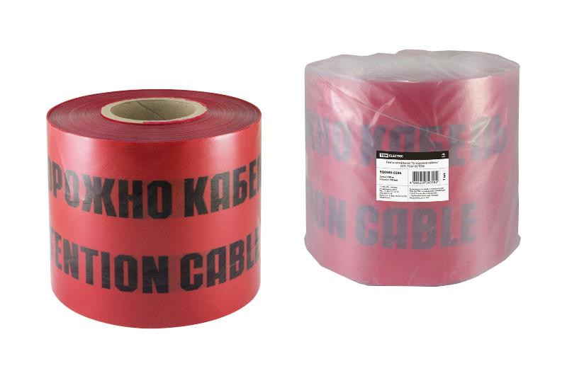 Лента "Осторожно кабель" ЛСК-750х100 | SQ0560-0206 | TDM — TDM ELECTRIC