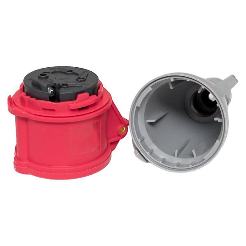 Розетка переносная 215 3Р+РЕ+N 16А 380В IP44 EKF PROXIMA | ps-215-16-380-PRO | EKF — миниатюра 16