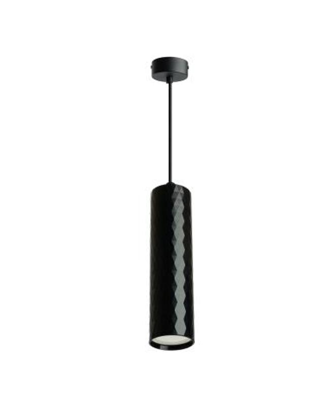 Светильник потолочный на подвесе MR16 35W, 230V, GU10, чёрный  D55*H200 ML1888 | 48670 | FERON — Feron