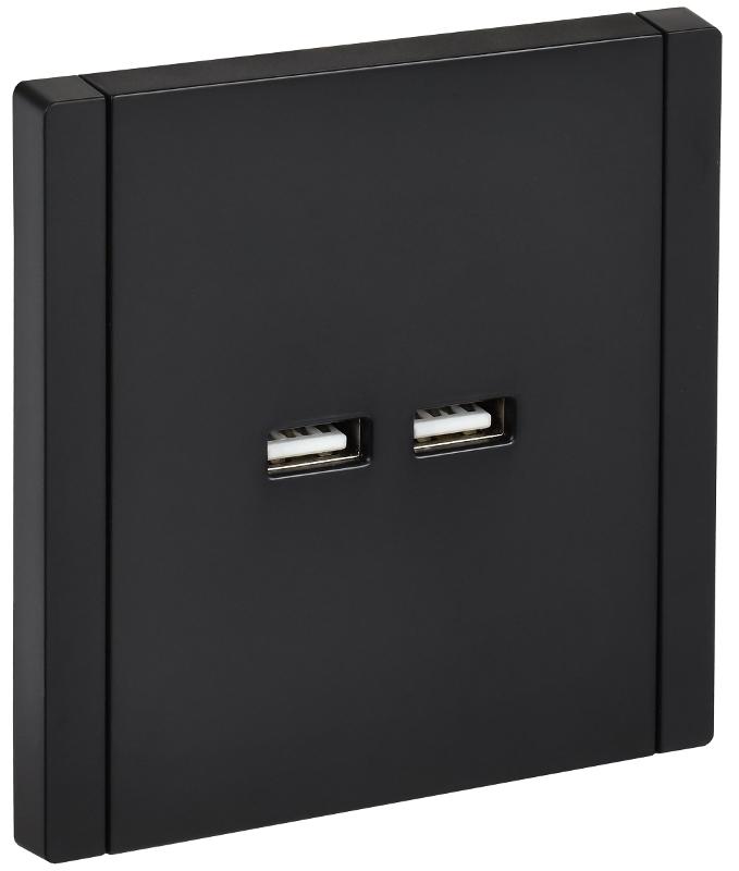 FORTE&PIANO Розетка USB A+A 3,1А FP149 черный | FP-U21-D31-K02 | IEK — IEK (ИЭК)