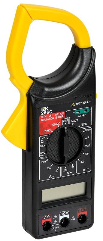 Токоизмерительные клещи  Expert 266C  | TCM-1C-266 | IEK — IEK (ИЭК)