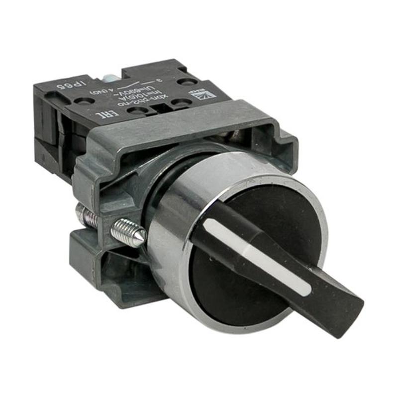 Переключатель BD21 2P короткая ручка NO IP65 PROxima | xb2-bd21-65 | EKF — EKF