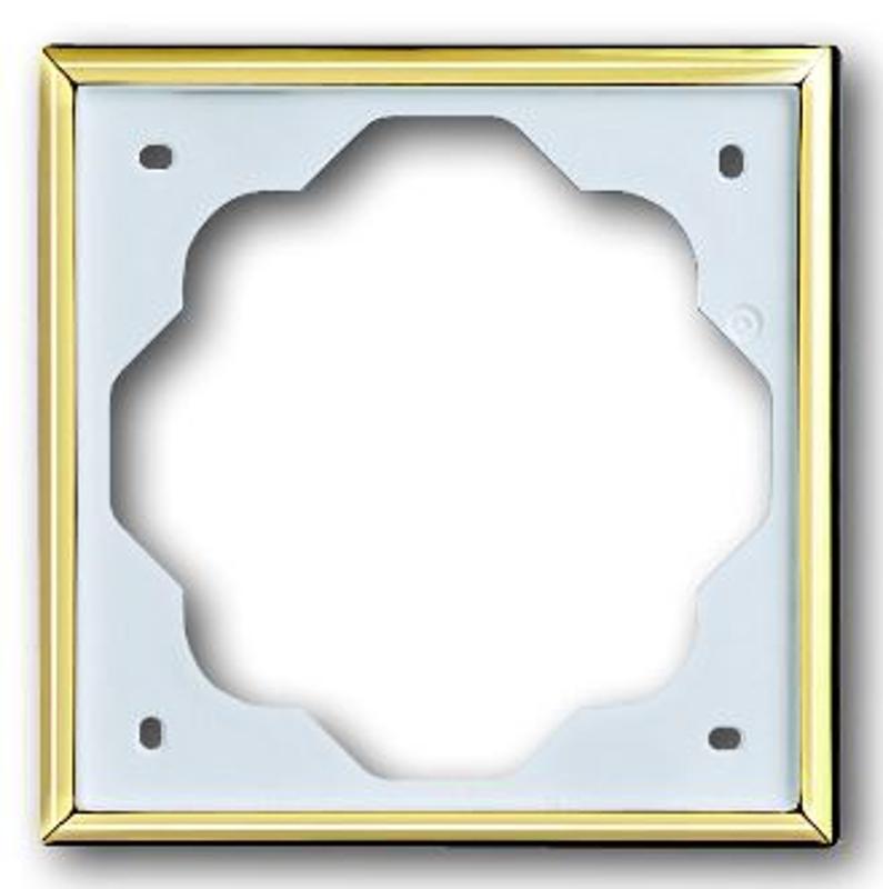 Рамка 1-постовая, серия impuls, цвет золото | 1754-0-4507  | 2CKA001754A4507 | ABB — ABB