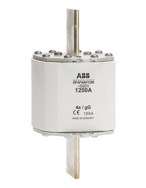 Предохранитель OFAF4AH630 630A тип gG размер4а, до 500В | 1SCA022637R4010 | ABB — ABB