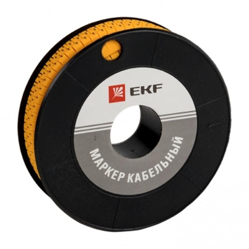 Маркер кабельный 2,5 мм2 "L" (1000 шт.) (ЕС-1) PROxima | plc-KM-2.5-L | EKF — EKF