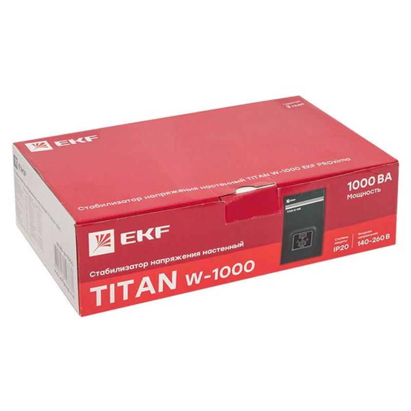 Стабилизатор напряжения настенный TITAN W-1000 EKF PROxima | stab-w-1000 | EKF — миниатюра 6