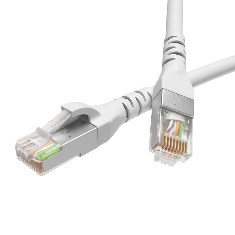 Патч-корд экранированный CAT6 F/UTP 4х2, LSZH, белый, 0.5м | RN6FU4505WH | DKC — DKC (ДКС)
