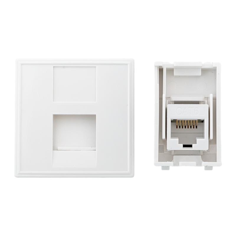 Розетка RJ45 кат. 6, 2 модуля EKF | E2MK016-135-10 | EKF — миниатюра 9