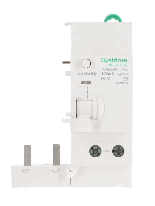 Systeme9 Блок диф. тока (БДТ) 63A 2P 100мА Тип-AC 230В | S9V13263 | SE — миниатюра 2