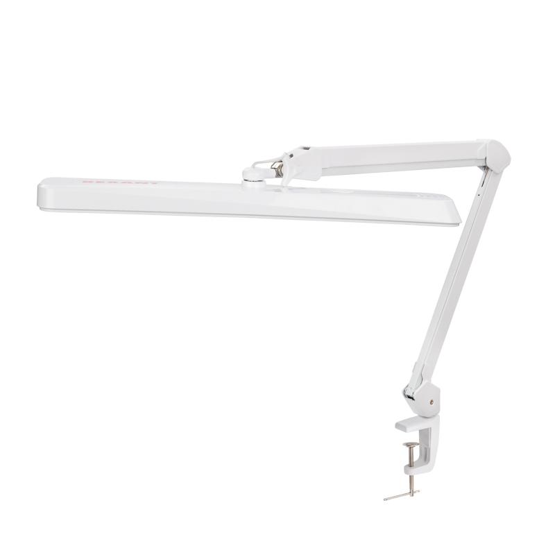 Лампа настольная бестеневая на струбцине ECO light, 324 SMD LED с диммером, теплый/холодный цвет свечения, белая | 31-0410 | Rexant — фото 1 | Sento