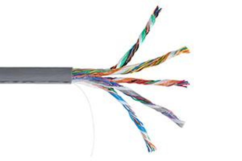 Кабель связи витая пара U/UTP, кат.5E, 25х2х24AWG solid, PVC, 500м, серый | LC1-C5E25-111 | ITK — миниатюра 2