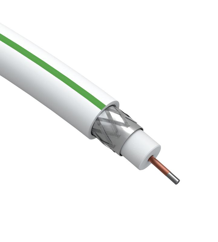 ЭРА Кабель коаксиальный SAT 703 B,75 Ом, CCS/(оплётка Al, 75%), PVC,цвет белый, бухта 20 м | Б0044610 | ЭРА — миниатюра 2