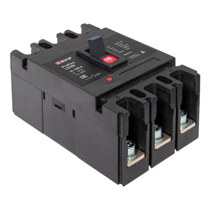 Выключатель автоматический LS250 25кА 3P 100А ProPact | mccb-250-25-3-100-ls | EKF — миниатюра 16