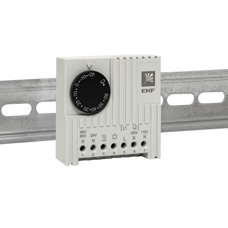 Термостат NO/NC (охлаждение/обогрев) на DIN-рейку 5-10A 230В IP20 EKF PROxima | thermo-no-nc-din | EKF — миниатюра 3