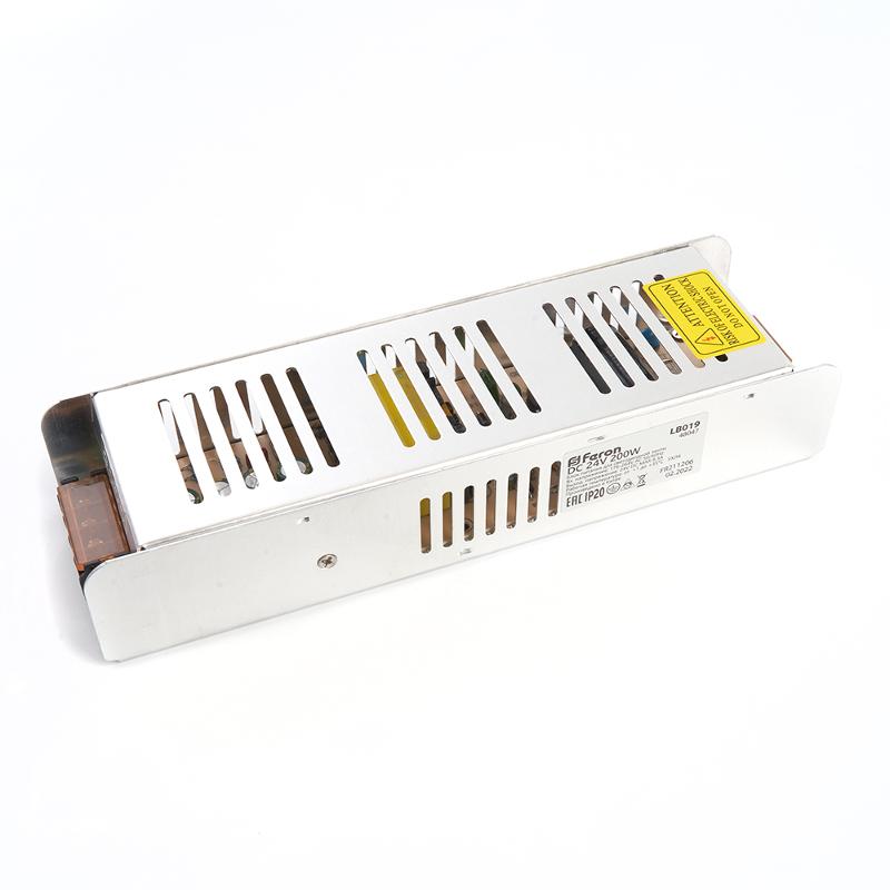 Трансформатор электронный для светодиодной ленты 200W 24V (драйвер), LB019 FERON | 48047 | FERON — миниатюра 1