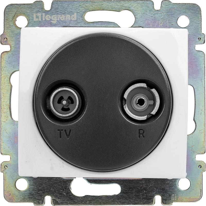 Valena Белый Розетка TV-FM единственная (каб сеть) 862 МГц 1.5 дБ | 774432 | Legrand — Legrand