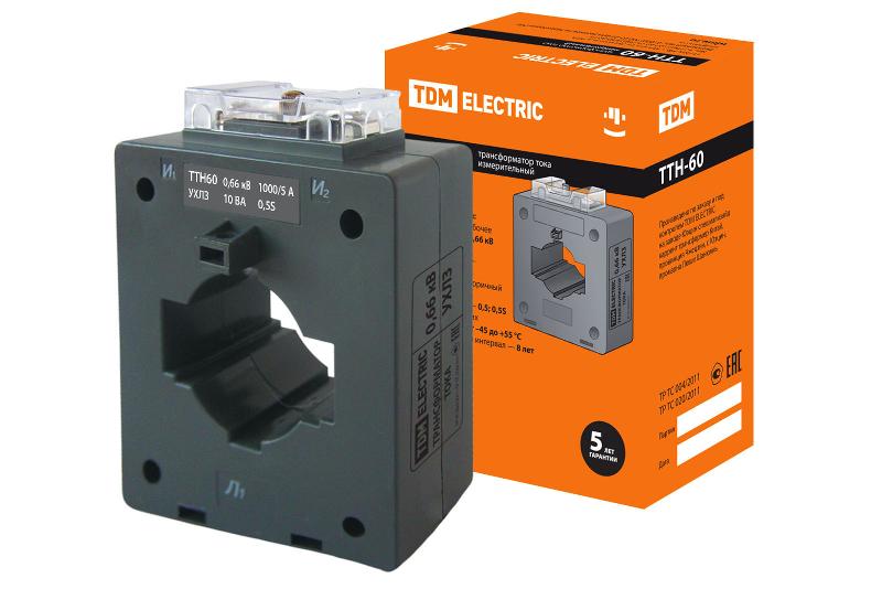 Трансформатор тока ТТН 60/1000/5-10VA/0,5S-Р | SQ1101-1167 | TDM — TDM ELECTRIC