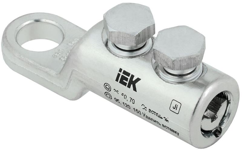 Наконечник болтовой луженый НБЛ 35-150-16/2 35кВ | UNB11-035-150-02-35-1 | IEK — IEK (ИЭК)