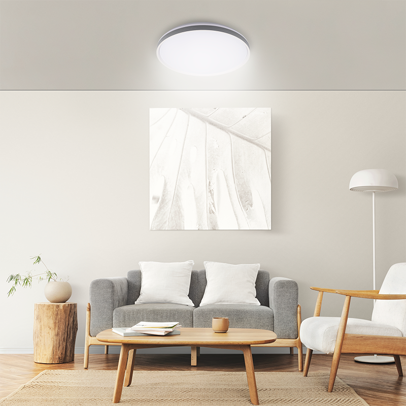 Светильник светодиодный бытовой PPB   LUNA 60w 4000K IP20 D480*75   | .5049475 | Jazzway — миниатюра 6