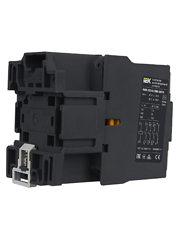 Контактор КМИ-23210 32А 230В/АС3 1НО  | KKM21-032-230-10 | IEK — миниатюра 5