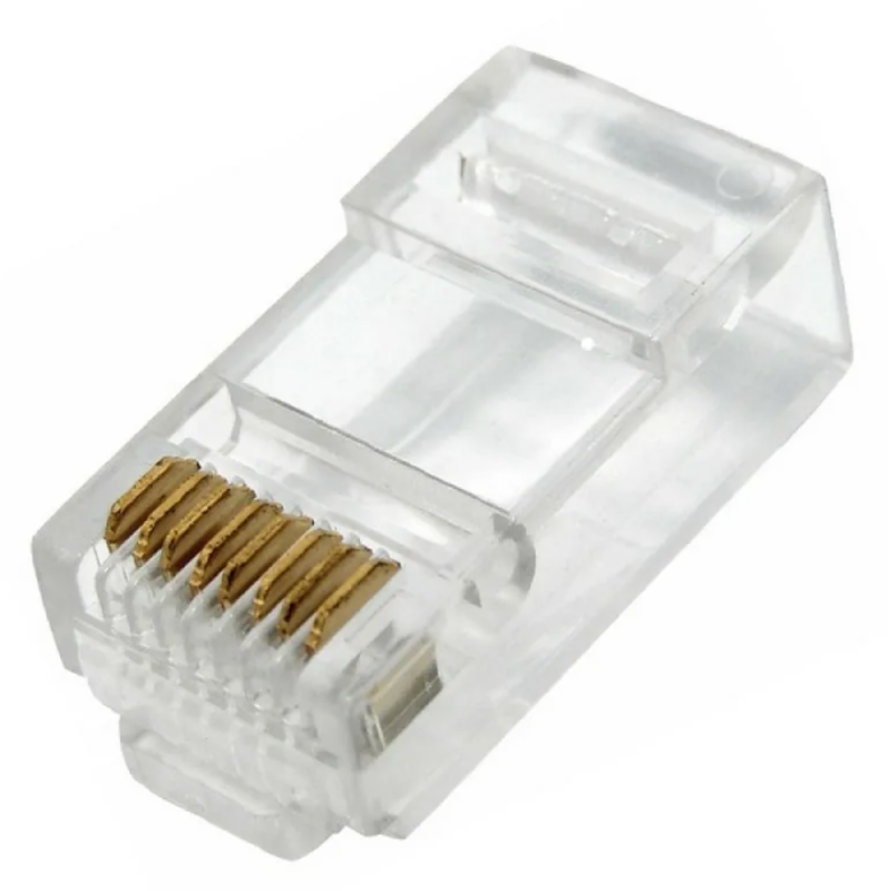 Джек  Simple RJ-1-S RJ-45 8P8C CAT 5e | Б0048300 | ЭРА — ЭРА (Энергия света)
