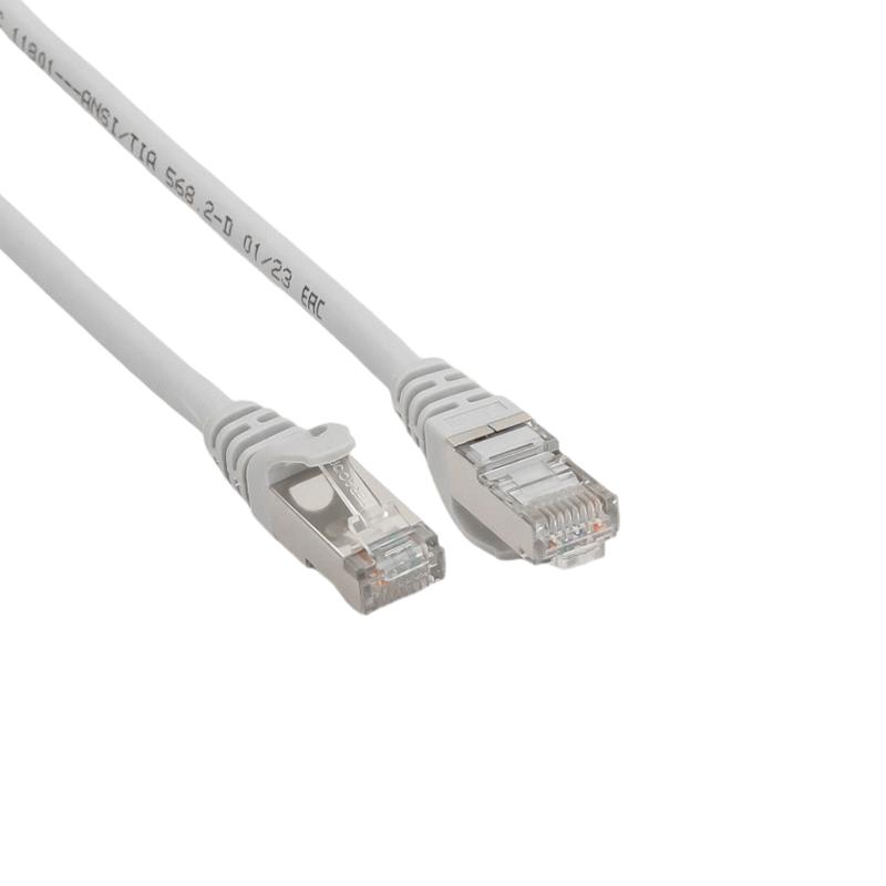 Патч-корд TERACOM PRO Cat.6 экранированный FTP оболочка LSZH серый (3,0м) | TRP-6FTP-LSH-3M-GY | EKF — миниатюра 3