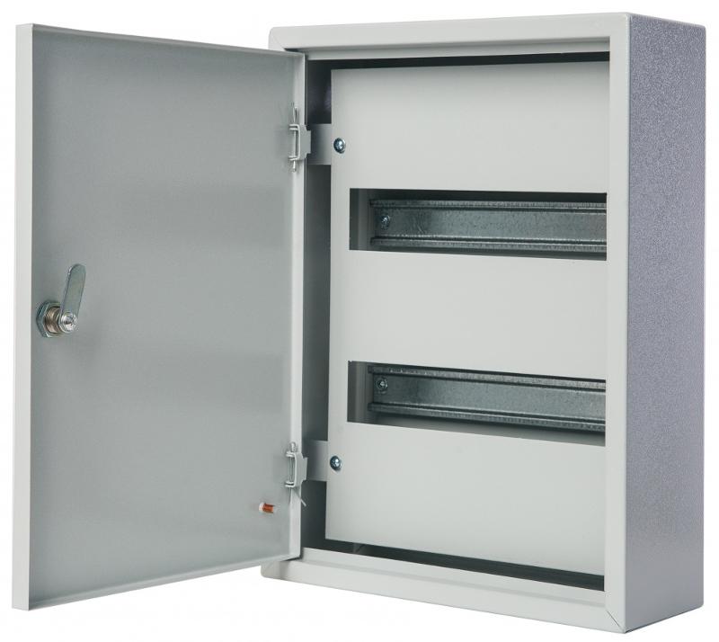 Корпус метал. навесной 400х300х120 24 мод. IP31 ЩРН-24 | 30203DEK | DEKraft — DEKraft