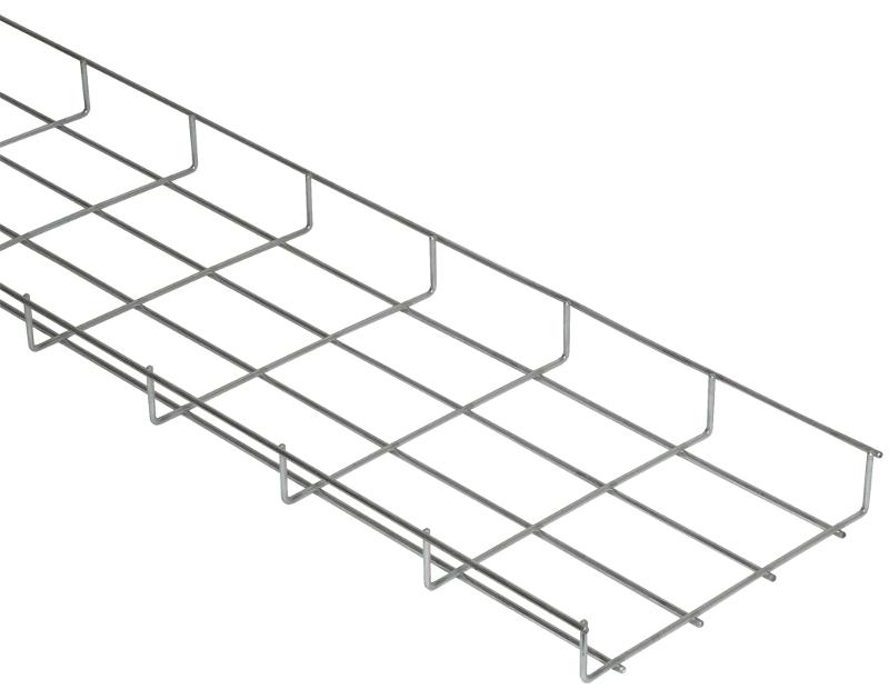 Лоток проволочный 60х150 INOX | CLWG10-060-150-3-INOX | IEK - ( ротация на NE-30-050-150-3-40-INOX ) — миниатюра 2