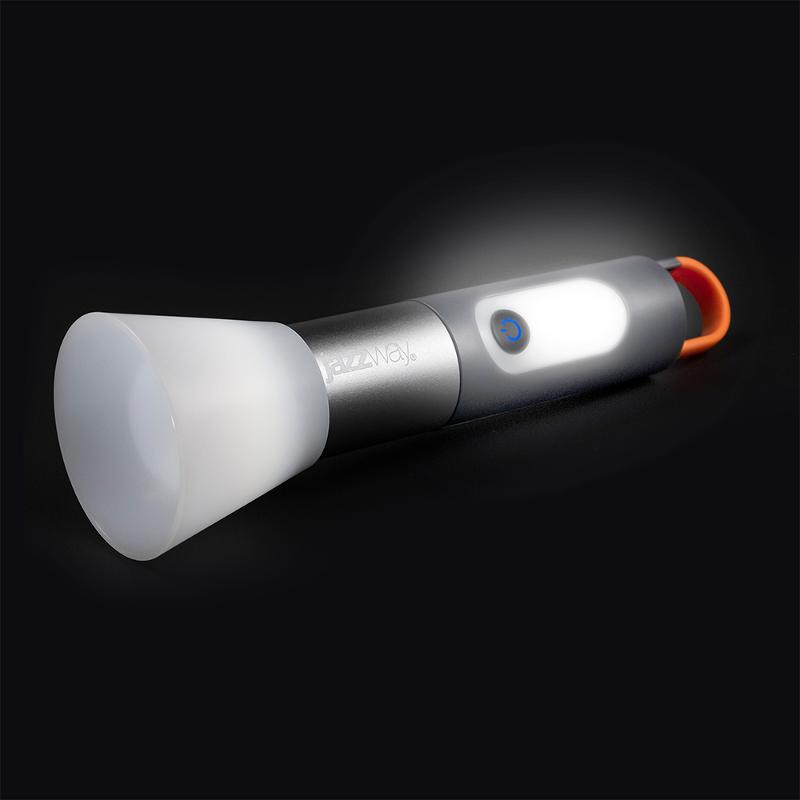 Фонарь светодиодный ручной Accu1-L5W/L3W-bk, Li-Ion | .5048812 | Jazzway — миниатюра 4