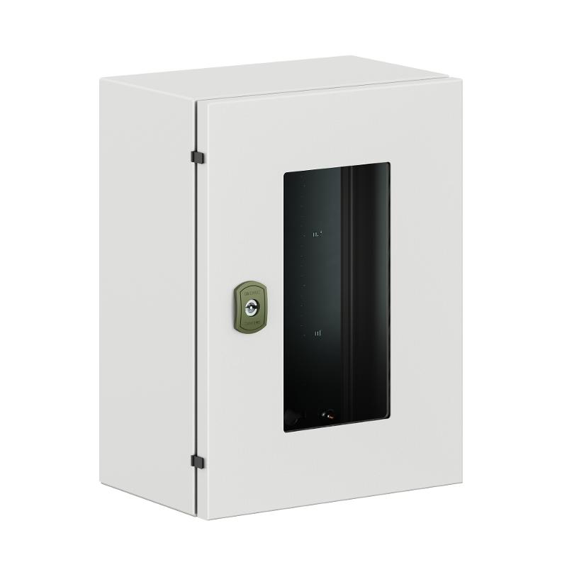 Корпус навесной уличный ST Outdoor с М/П с прозрачной дверью ВxШxГ 400x300x200 мм, IP66 | R5STX0432-OUTDOOR | DKC — фото 1 | Sento