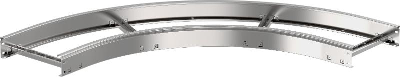 Поворот лестничный LESTA 90град 80х400мм R600  | CPG05-4-90-080-400 | IEK — IEK (ИЭК)