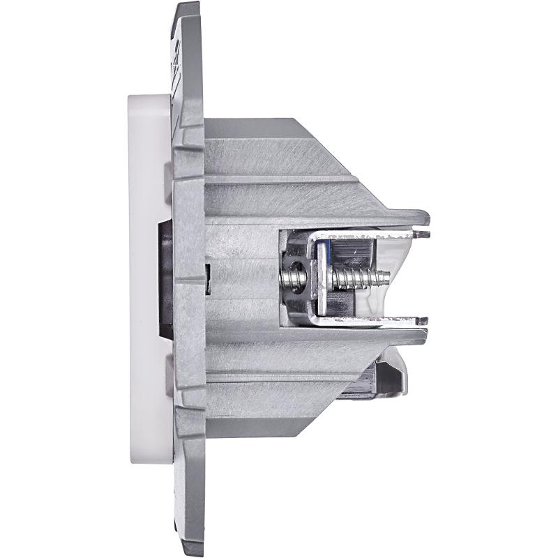 Inspiria Белый Розетка 2-ая компьютерная RJ45 С/У категория 6 UTP — миниатюра 7