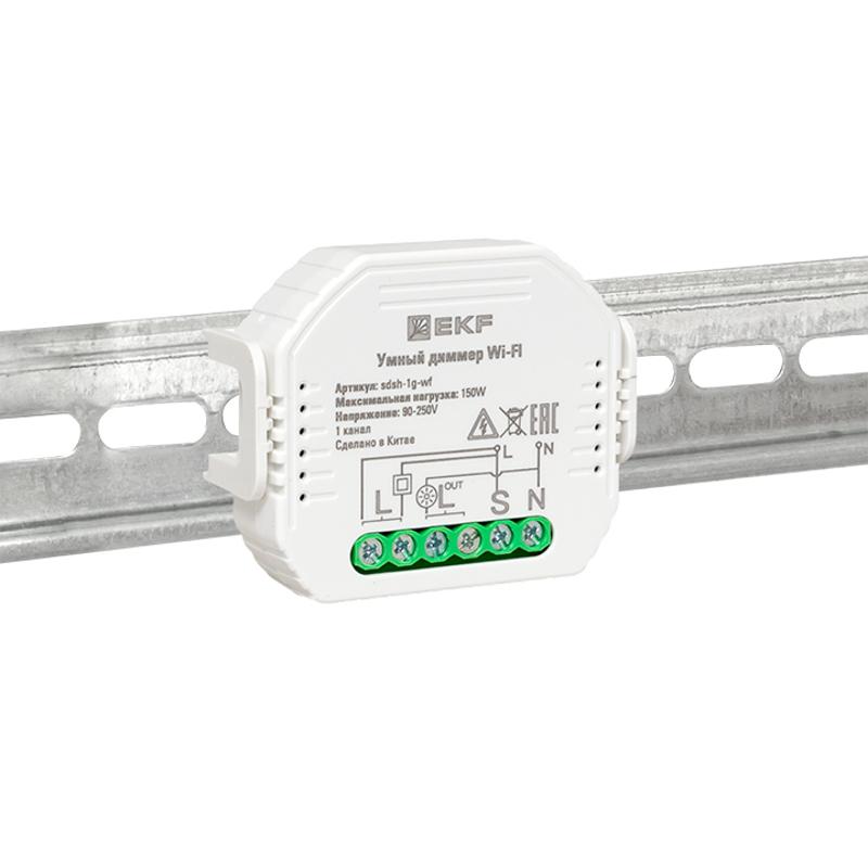 Умный диммер в подрозетник 1-канальный Wi-Fi  Connect |sdsh-1g-wf| EKF — миниатюра 3