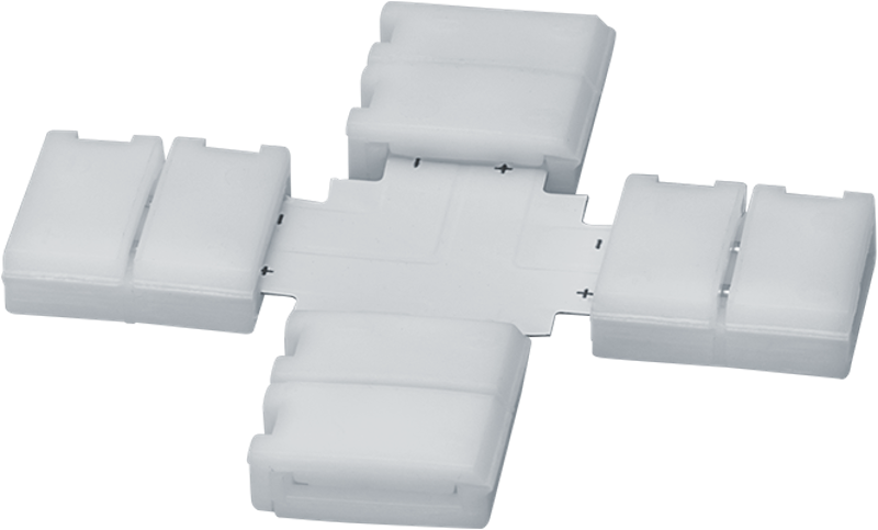 Коннектор для светодиодной ленты NLSC-8mm-X-PC-PC-IP20 | 80803 | Navigator — фото 1 | Sento