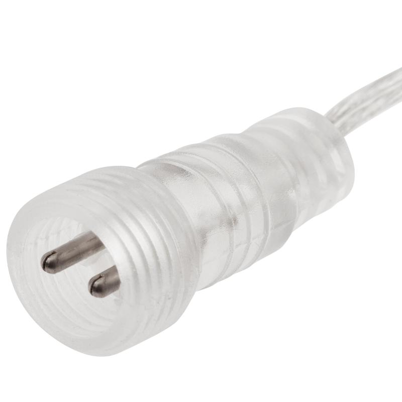 Коннектор У-образный для низковольтных гирлянд ERAPS-2R IP44, 30 см, 2 гнезда (1 вход, 1 выход), ПВХ, 24В | Б0051902 | ЭРА — миниатюра 2