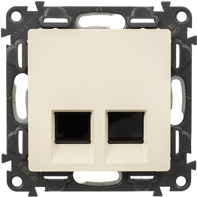 Valena LIFE DIY Сл.кость Розетка комп(RJ45) 2-ая 5 кат UTP — миниатюра 3