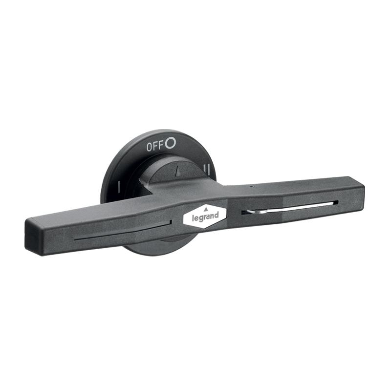 Выносная поворотная рукоятка - IP 65 - для DCX-M на 630 и 800 А - чёрная | 431142 | Legrand — Legrand