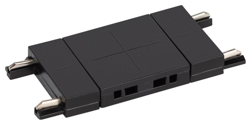 Коннектор  TRM-S5-SC BK прямой для тонкого магнитного трекового шинопровода черный | Б0059035 | ЭРА — миниатюра 3