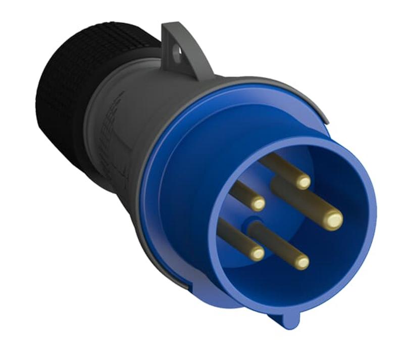 Вилка кабельная Easy&Safe 416EP9,16А,3P+N+E,IP44,9ч|2CMA101969R1000| ABB — ABB