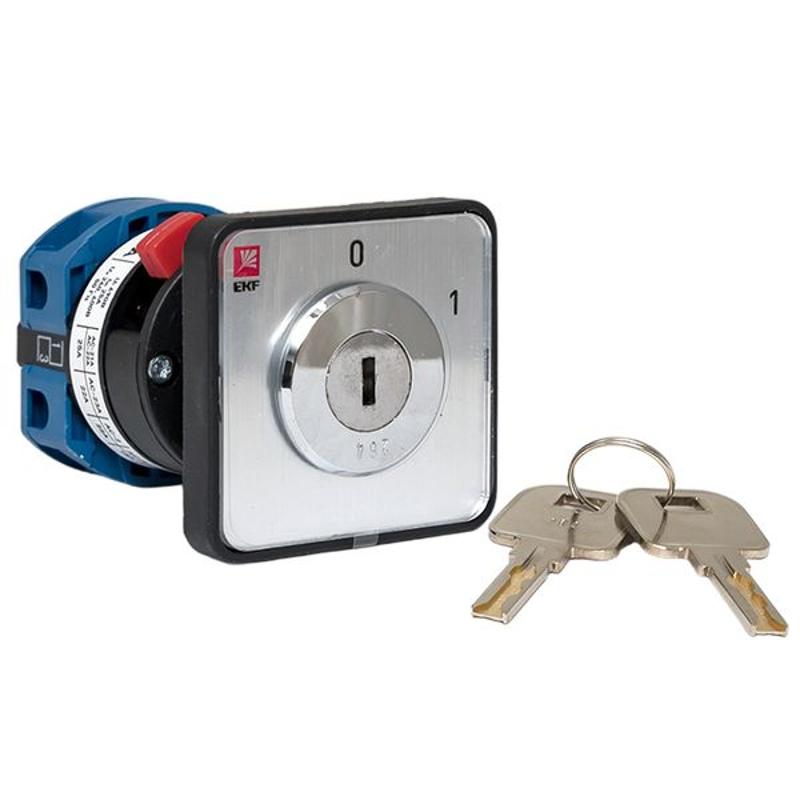 ПК-1-112 25А 2P «0-1» с ключом  |  pk-1-112-25 |  EKF  — миниатюра 16