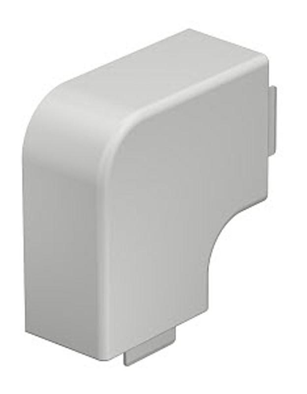 Крышка плоского угла кабельного канала WDK 40x60 мм (ПВХ,светло-серый) (WDK HF40060LGR) | 6183344 | OBO Bettermann — миниатюра 2