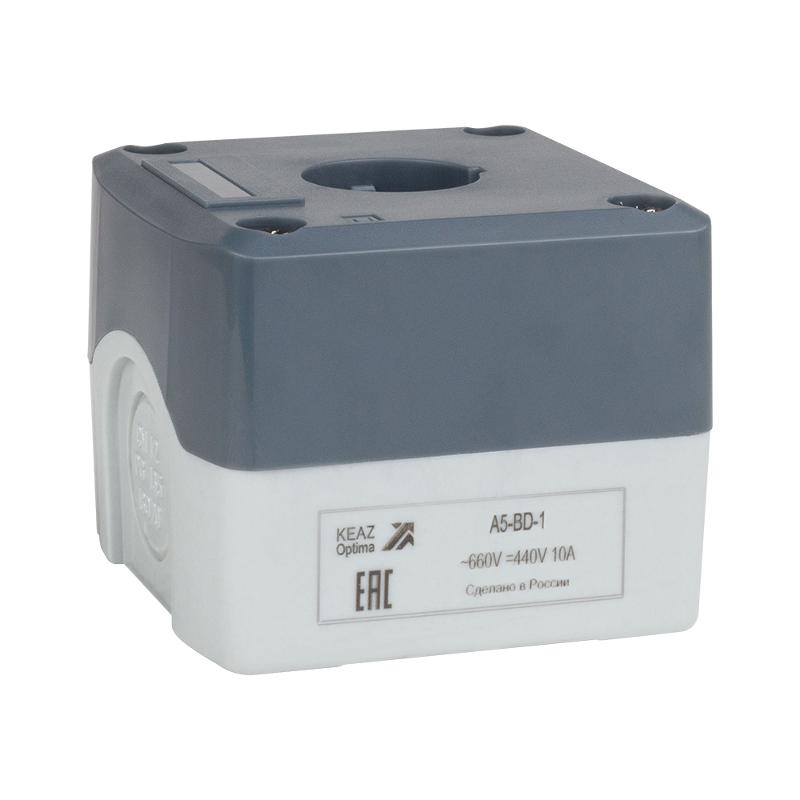 Корпус кнопочного поста OptiSignal D22 A5-BD-1 1 отв XALD01 |338518| КЭАЗ — фото 1 | Sento