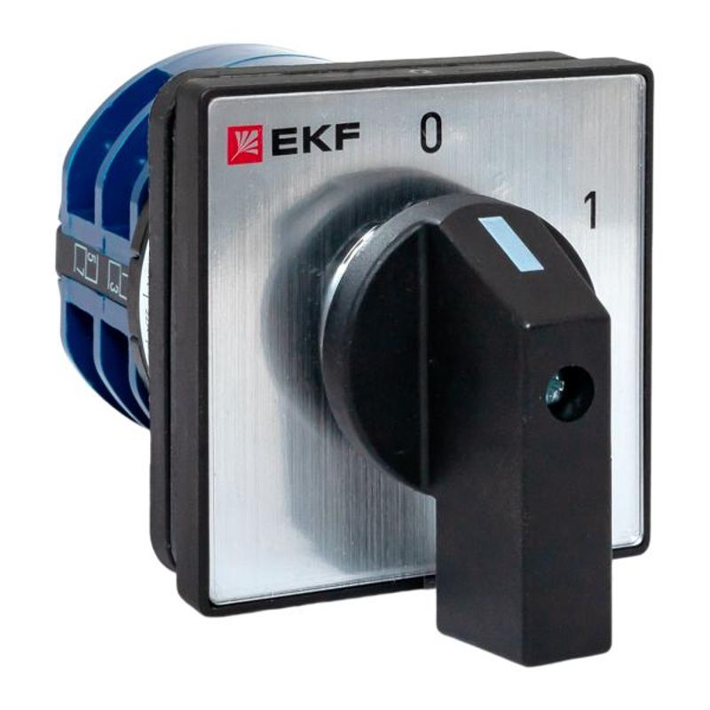 Переключатель кулачковый ПК-1-13 32А 3P «0-1» IP65 | pk-1-13-32-65 | EKF — миниатюра 1