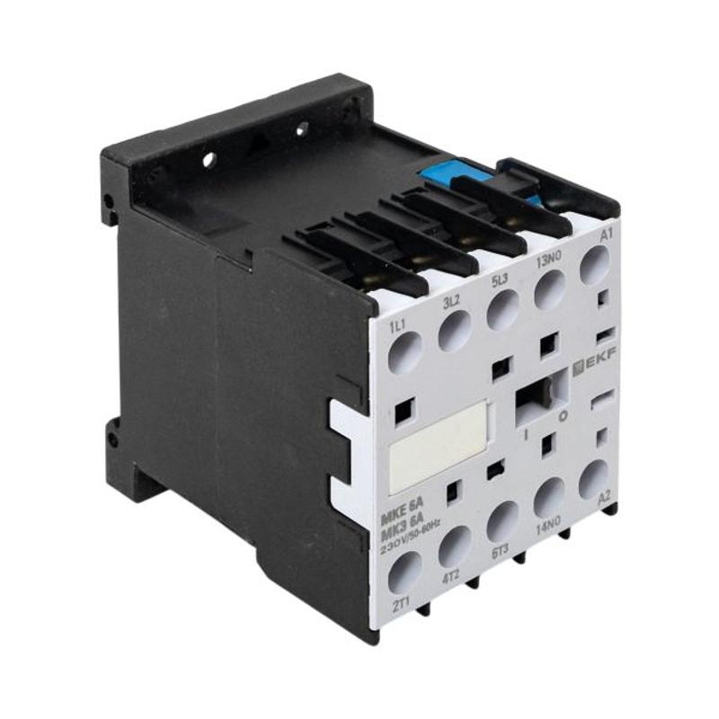 Миниконтактор МКЭ 6А 230В 1NO EKF PROxima | Mctr-s-6-230 | EKF — миниатюра 33