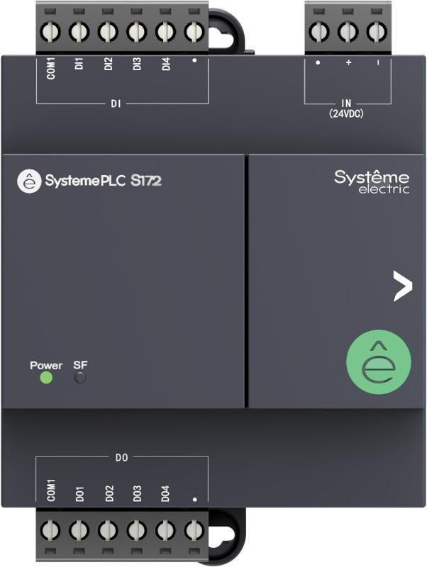 Дискретный модуль ввода/вывода; 24 VDC; 8 IO: 4 DI, 4 DO (реле) | SM172EDM0800 | SE — Systeme Electric