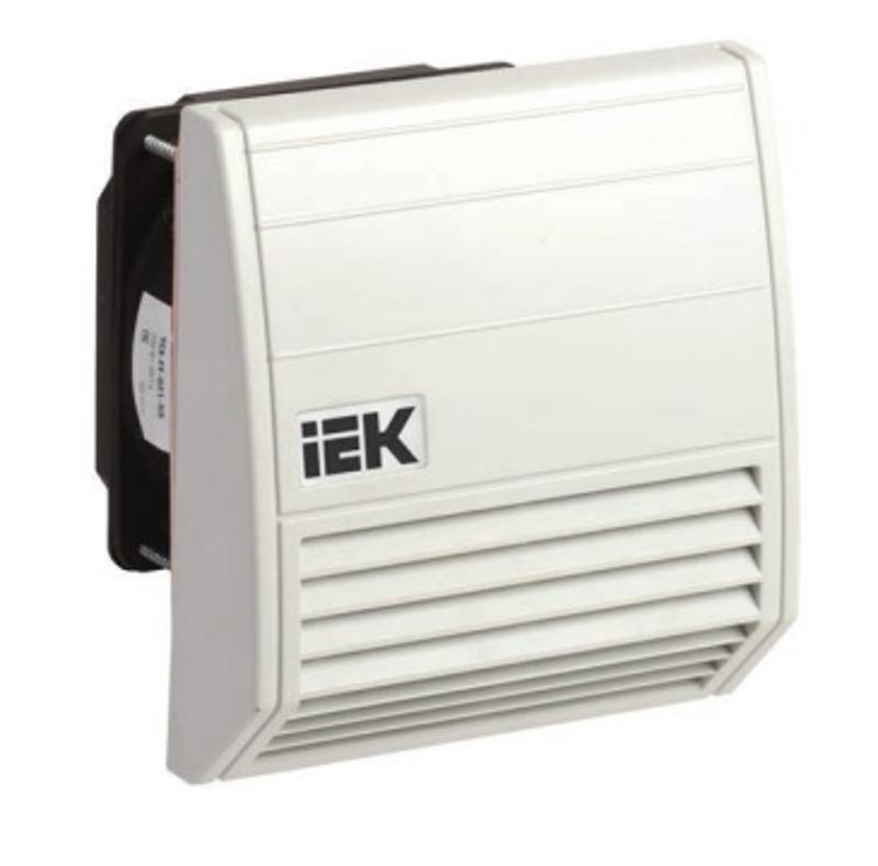 Вентилятор с фильтром 21 куб.м./час IP55 | YCE-FF-021-55 | IEK — миниатюра 2