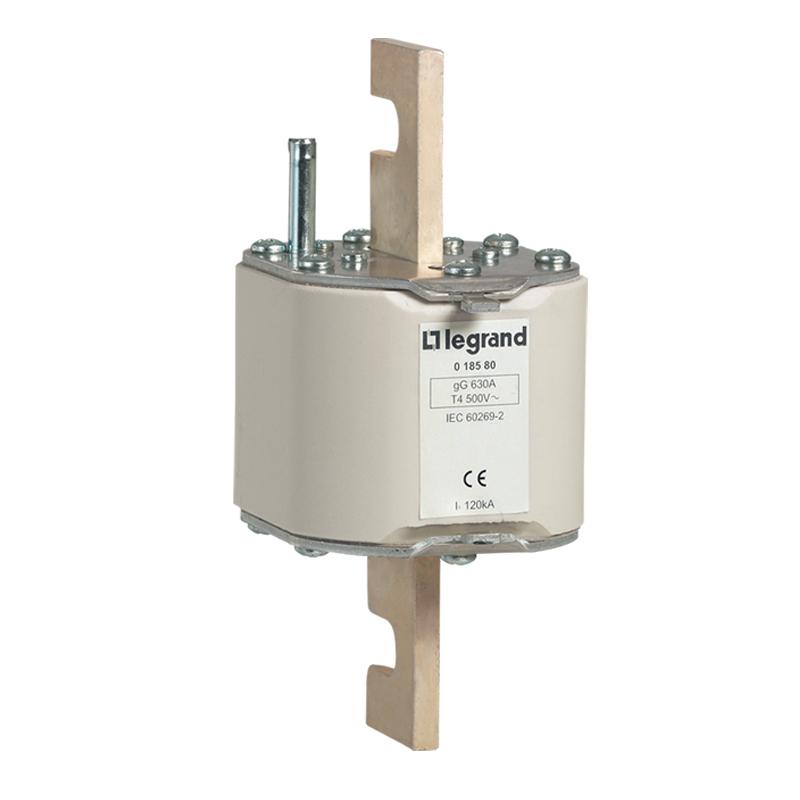 Предохранитель типа gG - размер 4 - с бойком - 1250 A | 018595 | Legrand — Legrand