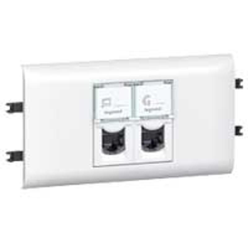 Розетка Mosaic 2*RJ45 FTP кат.5 | 078673 | Legrand — Legrand