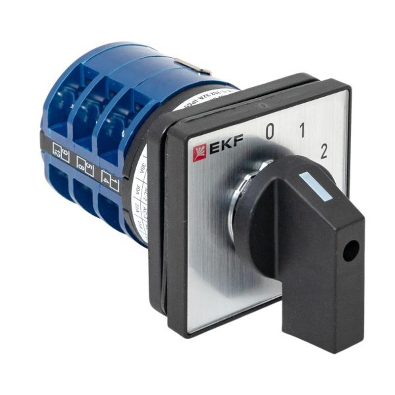 Переключатель кулачковый ПК-1-102 32А 2P «0-1-2-3» IP65 | pk-1-102-32-65 | EKF — миниатюра 20